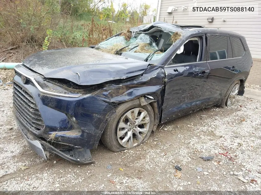 2026 TOYOTA GRAND HIGHLANDER VIN 5TDACAB59TS088140 — фото 2