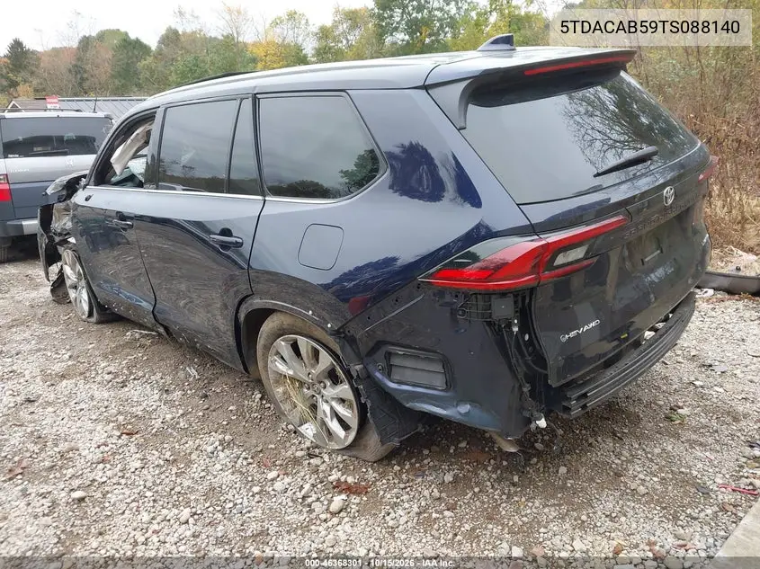 2026 TOYOTA GRAND HIGHLANDER VIN 5TDACAB59TS088140 — фото 3