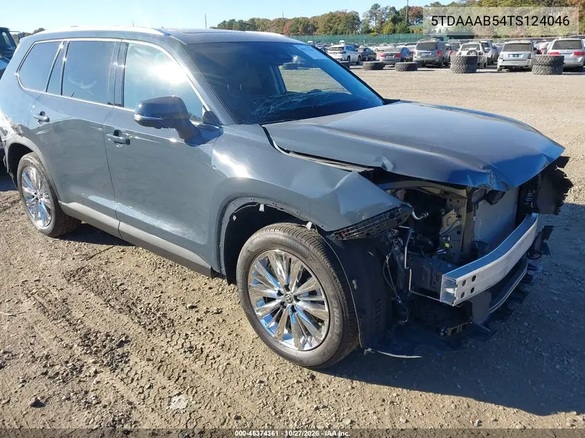 TOYOTA GRAND HIGHLANDER 2026, VIN 5TDAAAB54TS124046
