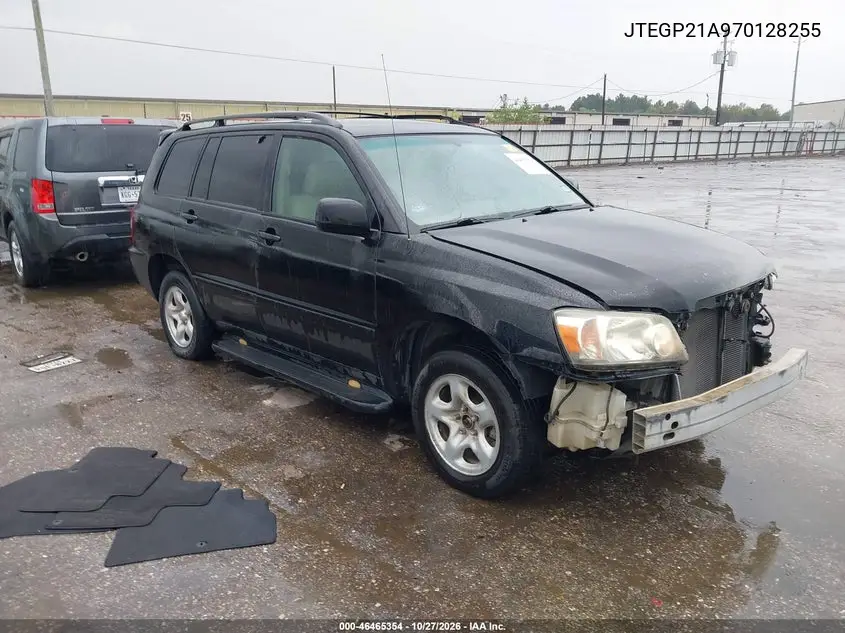 TOYOTA HIGHLANDER 2007, VIN JTEGP21A970128255