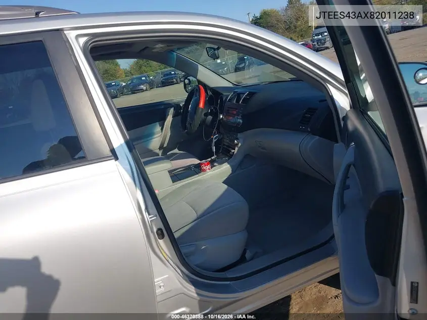 2008 TOYOTA HIGHLANDER VIN JTEES43AX82011238 — фото 5