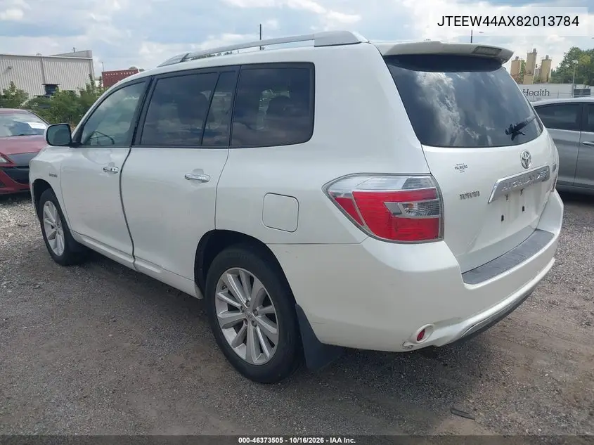 2008 TOYOTA HIGHLANDER VIN JTEEW44AX82013784 — фото 3