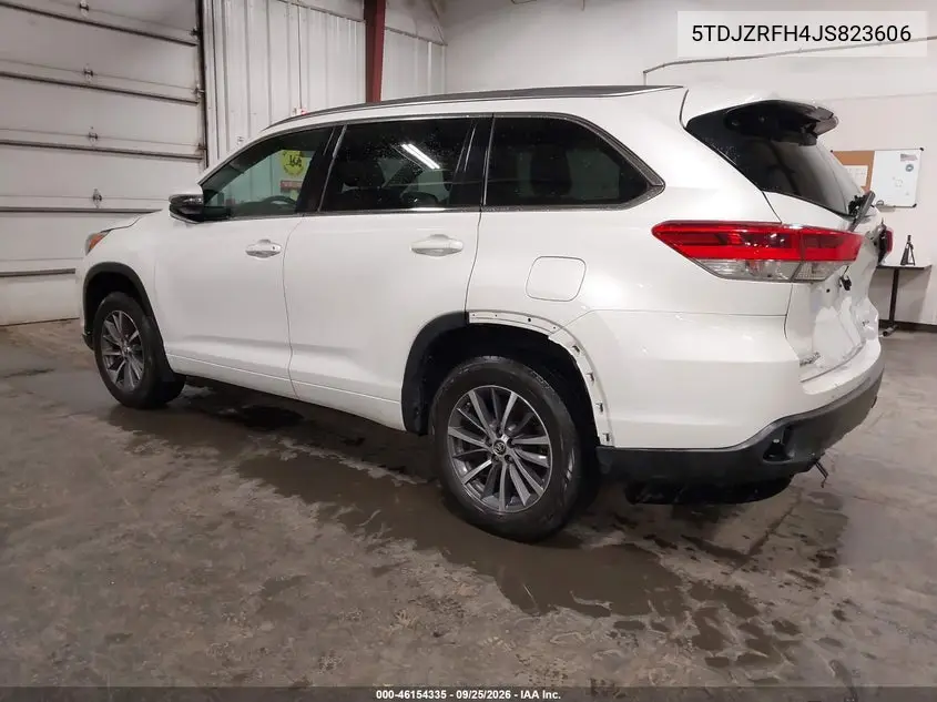 2018 TOYOTA HIGHLANDER VIN 5TDJZRFH4JS823606 — фото 3