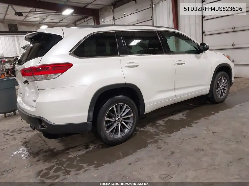 2018 TOYOTA HIGHLANDER VIN 5TDJZRFH4JS823606 — фото 4