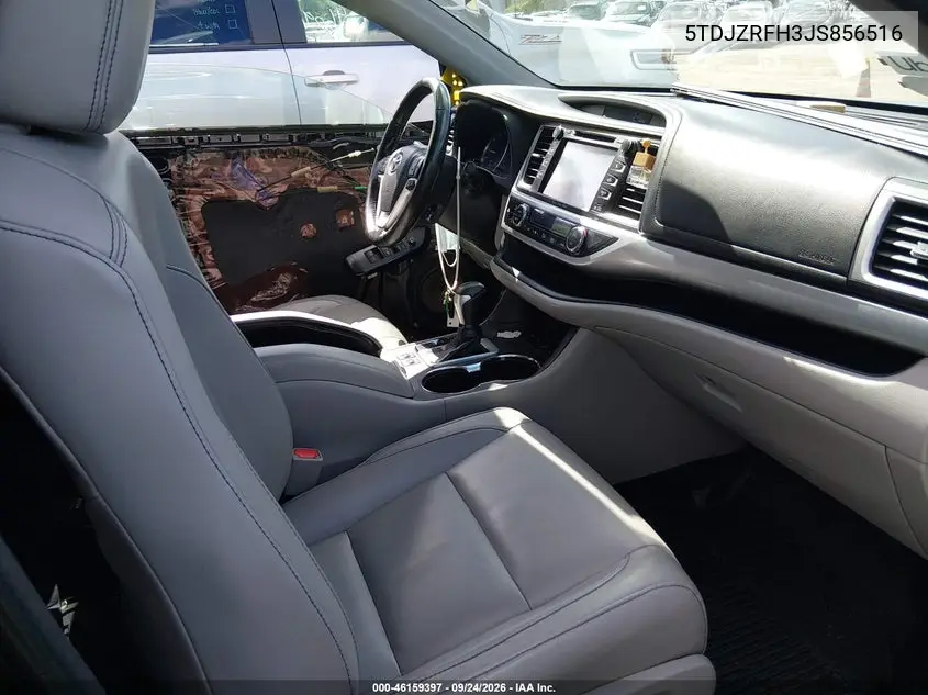 2018 TOYOTA HIGHLANDER VIN 5TDJZRFH3JS856516 — фото 5