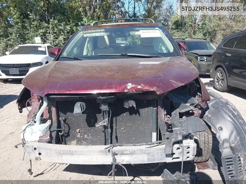 2018 TOYOTA HIGHLANDER VIN 5TDJZRFH3JS495255 — фото 12