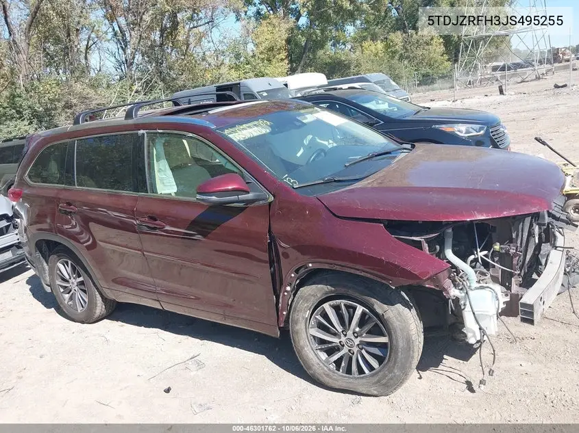 2018 TOYOTA HIGHLANDER VIN 5TDJZRFH3JS495255 — фото 13