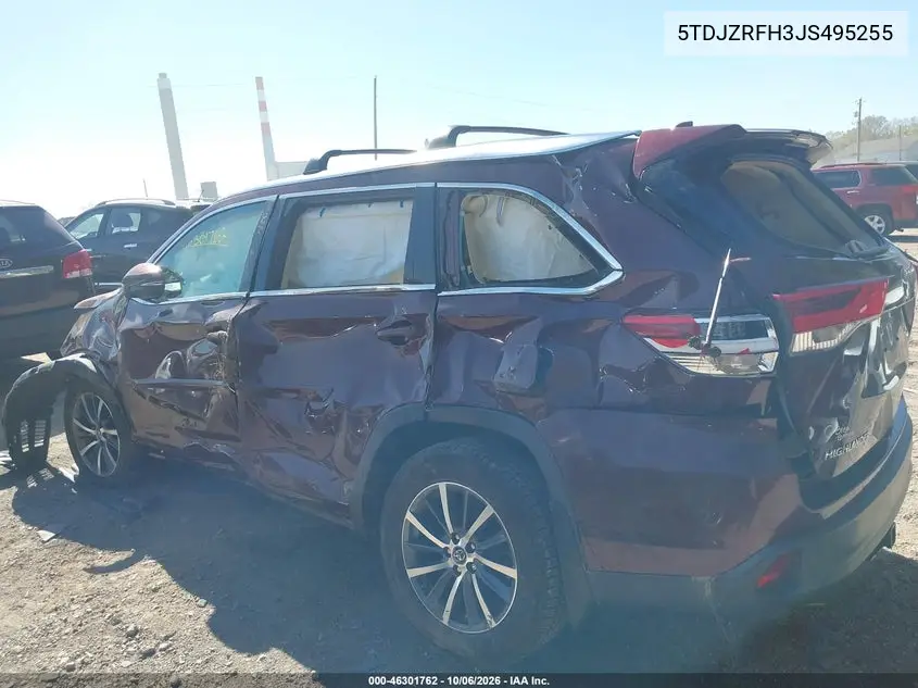 2018 TOYOTA HIGHLANDER VIN 5TDJZRFH3JS495255 — фото 14