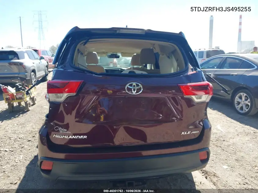 2018 TOYOTA HIGHLANDER VIN 5TDJZRFH3JS495255 — фото 16