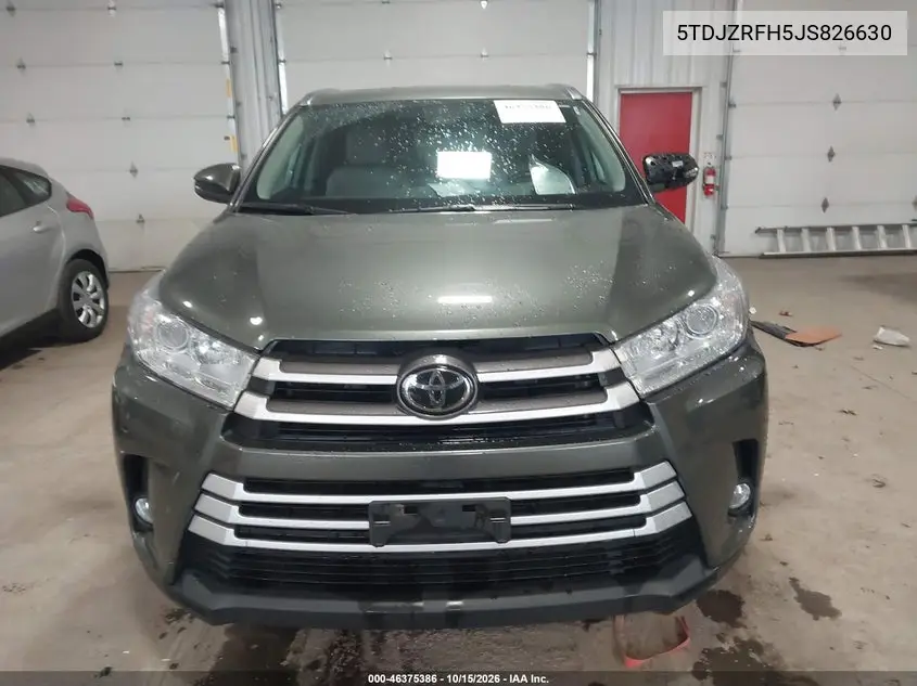 2018 TOYOTA HIGHLANDER VIN 5TDJZRFH5JS826630 — фото 12
