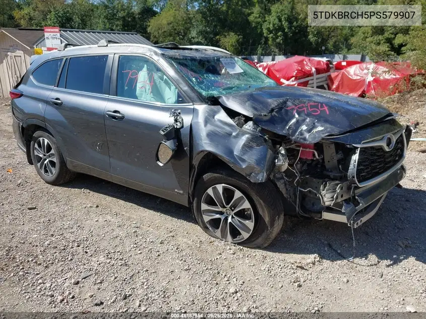 TOYOTA HIGHLANDER 2023, VIN 5TDKBRCH5PS579907
