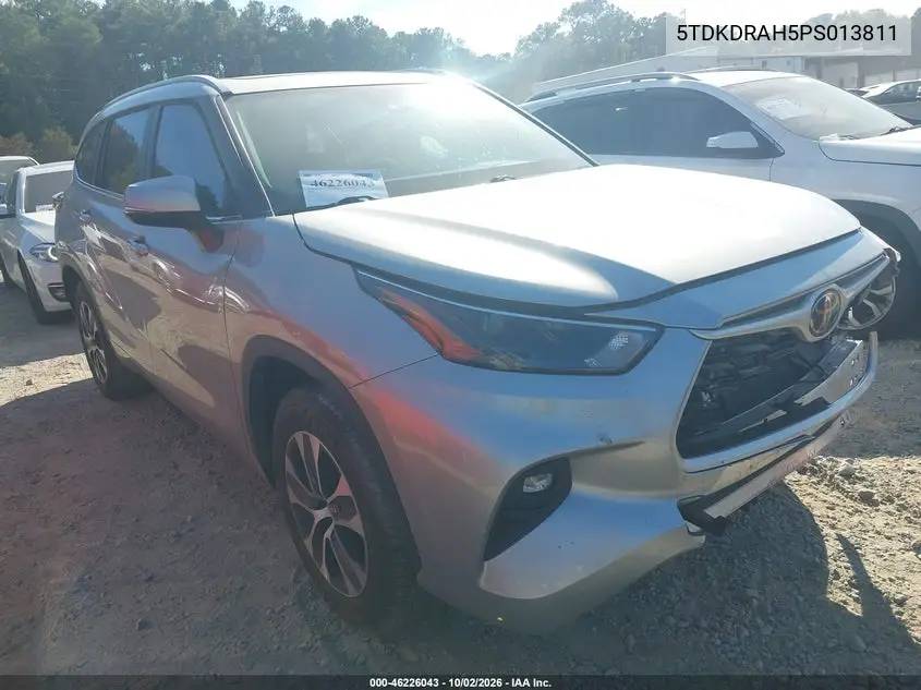 TOYOTA HIGHLANDER 2023, VIN 5TDKDRAH5PS013811