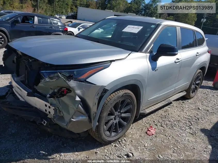 2023 TOYOTA HIGHLANDER VIN 5TDKDRAH2PS013989 — фото 2