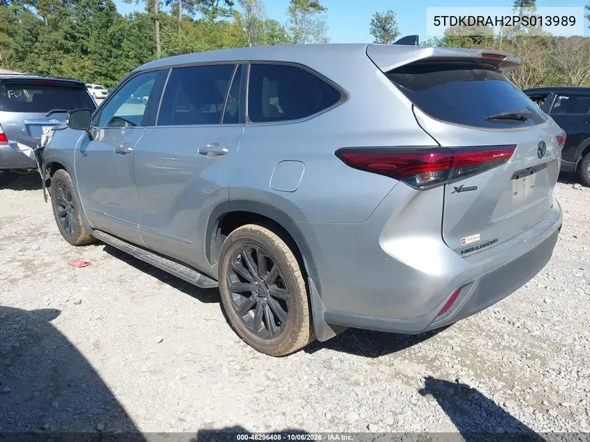2023 TOYOTA HIGHLANDER VIN 5TDKDRAH2PS013989 — фото 3