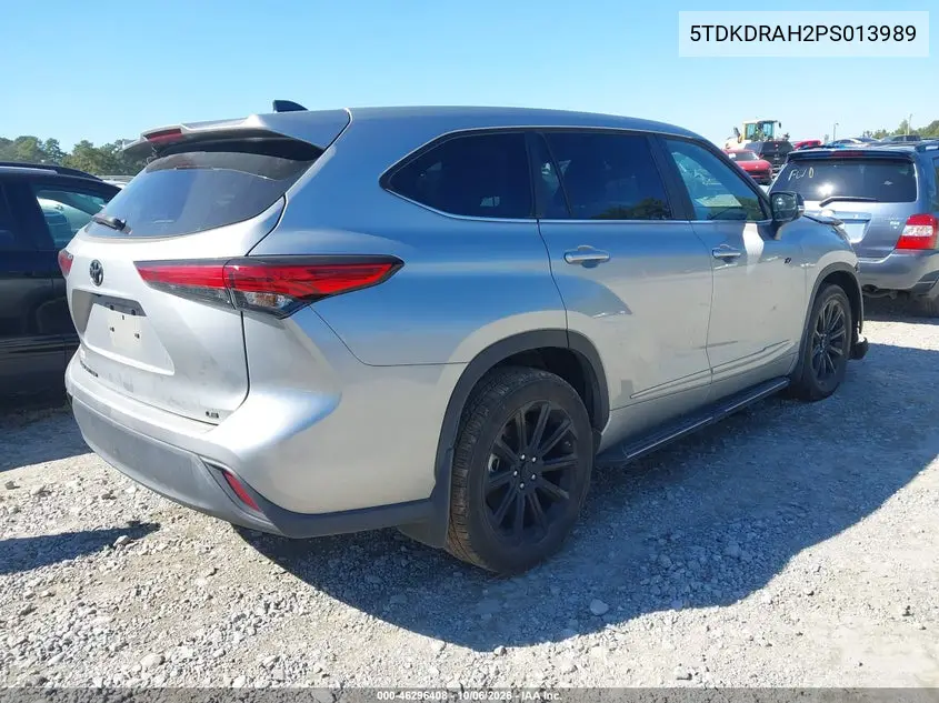 2023 TOYOTA HIGHLANDER VIN 5TDKDRAH2PS013989 — фото 4