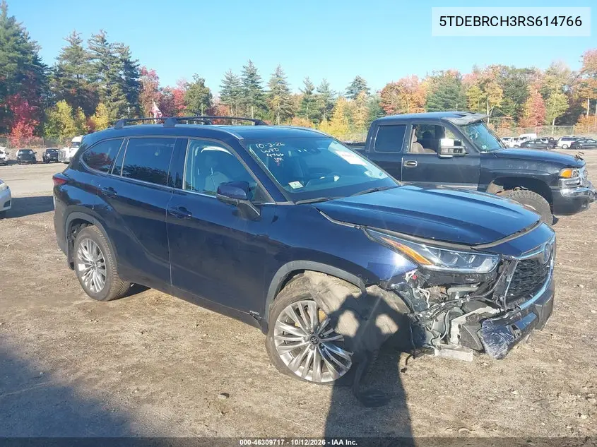 TOYOTA HIGHLANDER 2024, VIN 5TDEBRCH3RS614766
