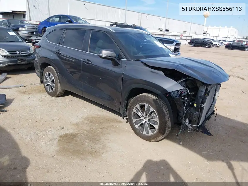 TOYOTA HIGHLANDER 2025, VIN 5TDKDRAHXSS556113