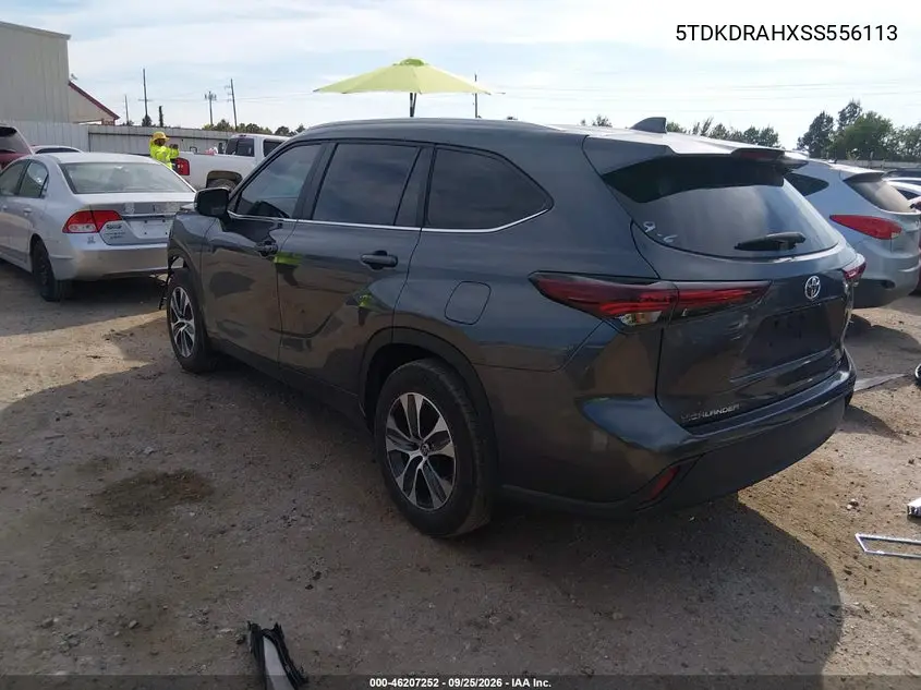 2025 TOYOTA HIGHLANDER VIN 5TDKDRAHXSS556113 — фото 3