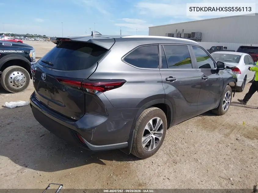 2025 TOYOTA HIGHLANDER VIN 5TDKDRAHXSS556113 — фото 4