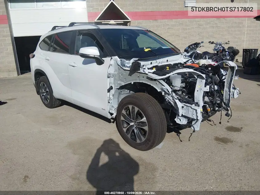 TOYOTA HIGHLANDER 2026, VIN 5TDKBRCH0TS717802