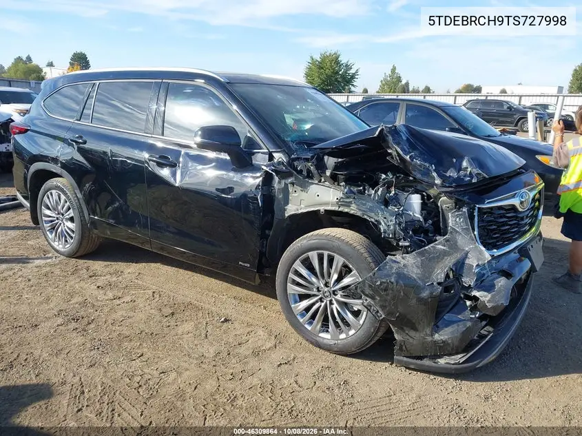 TOYOTA HIGHLANDER 2026, VIN 5TDEBRCH9TS727998