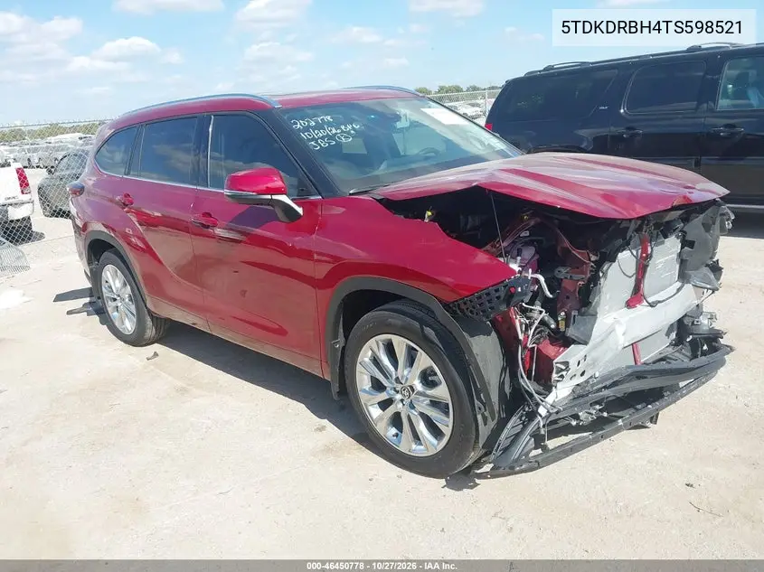 TOYOTA HIGHLANDER 2026, VIN 5TDKDRBH4TS598521