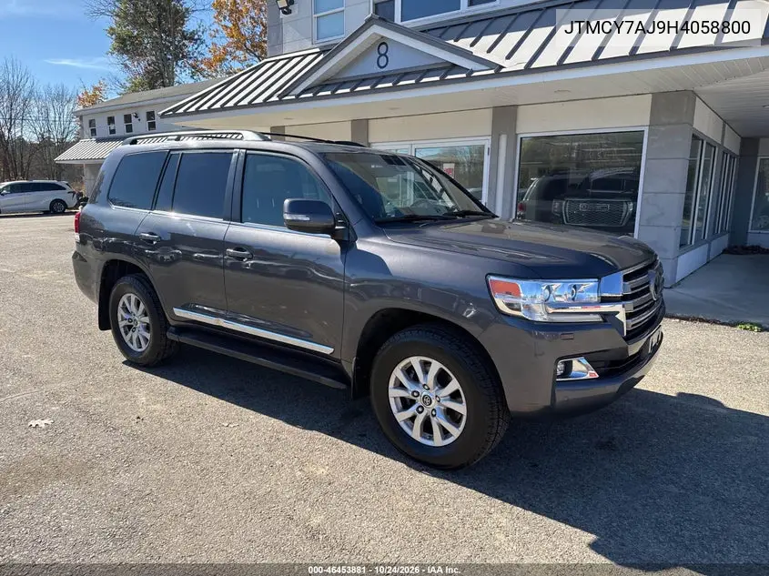 TOYOTA LAND CRUISER 2017, VIN JTMCY7AJ9H4058800