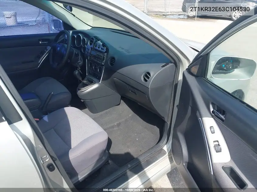 2003 TOYOTA MATRIX VIN 2T1KR32E63C104530 — фото 5