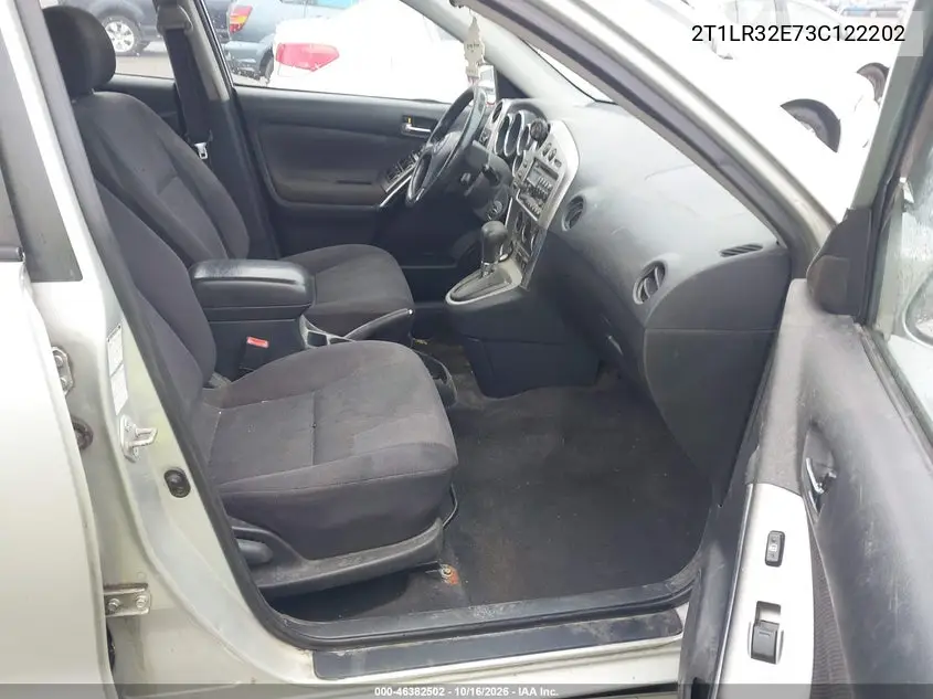 2003 TOYOTA MATRIX VIN 2T1LR32E73C122202 — фото 5