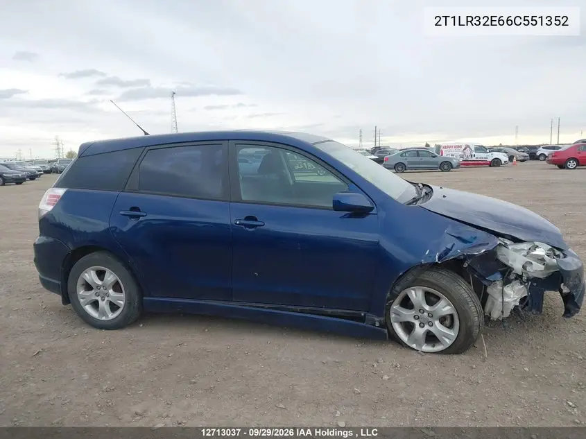 2006 TOYOTA MATRIX VIN 2T1LR32E66C551352 — фото 14