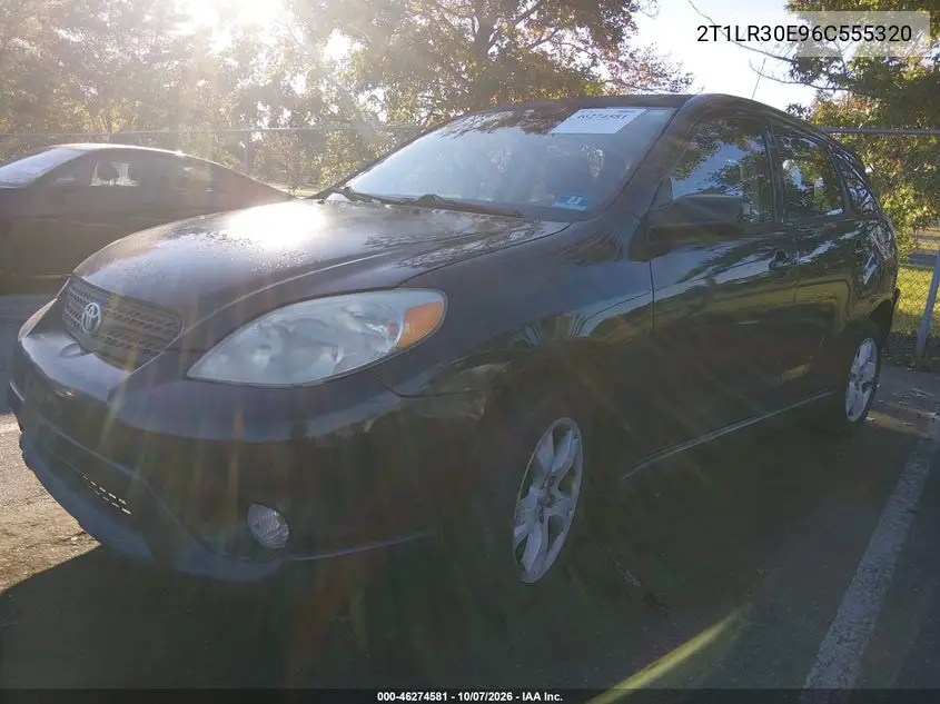 2006 TOYOTA MATRIX VIN 2T1LR30E96C555320 — фото 2