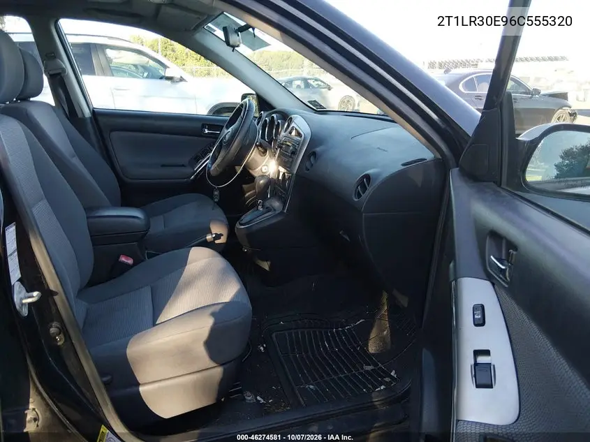2006 TOYOTA MATRIX VIN 2T1LR30E96C555320 — фото 5