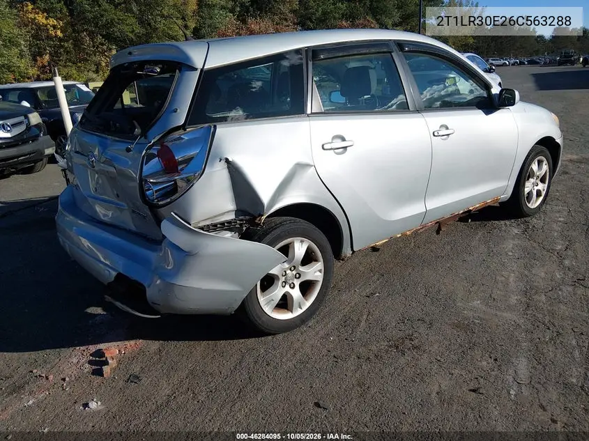 2006 TOYOTA MATRIX VIN 2T1LR30E26C563288 — фото 4