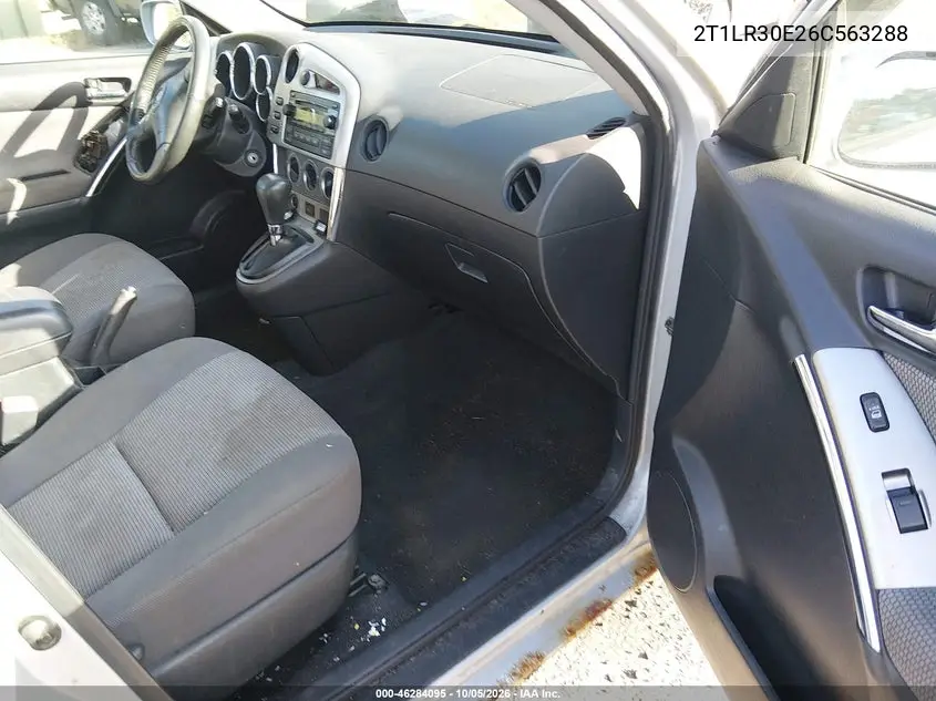 2006 TOYOTA MATRIX VIN 2T1LR30E26C563288 — фото 5