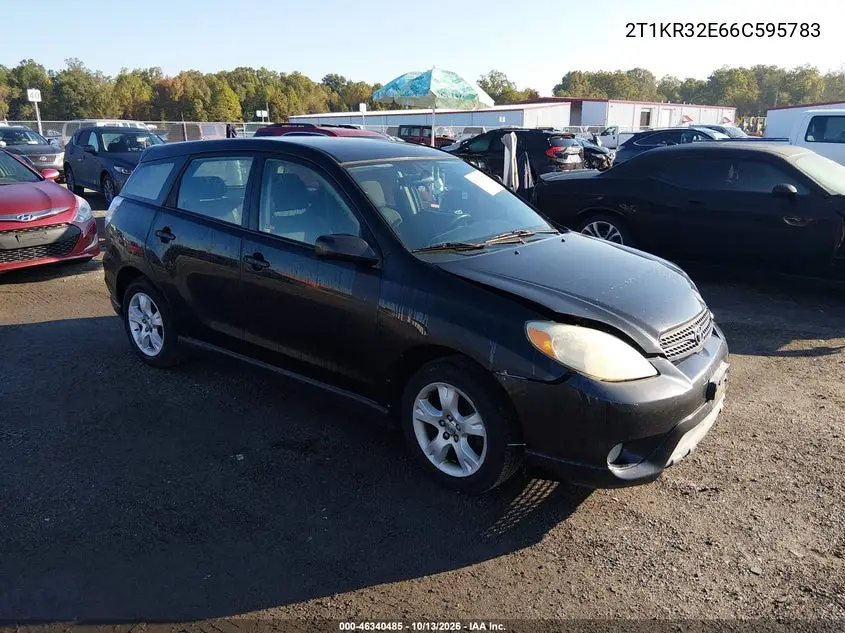 TOYOTA MATRIX 2006, VIN 2T1KR32E66C595783