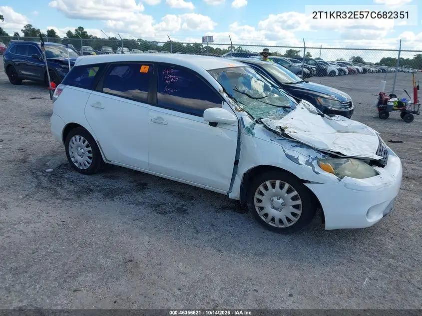 TOYOTA MATRIX 2007, VIN 2T1KR32E57C682351
