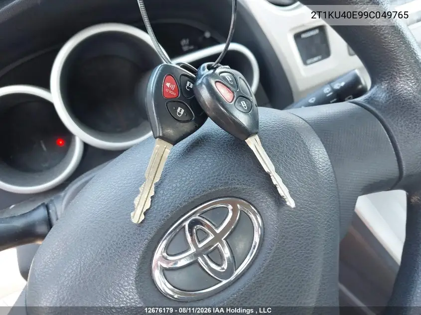 2009 TOYOTA MATRIX VIN 2T1KU40E99C049765 — фото 11
