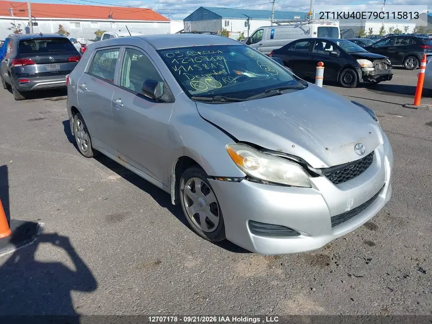 TOYOTA MATRIX 2009, VIN 2T1KU40E79C115813