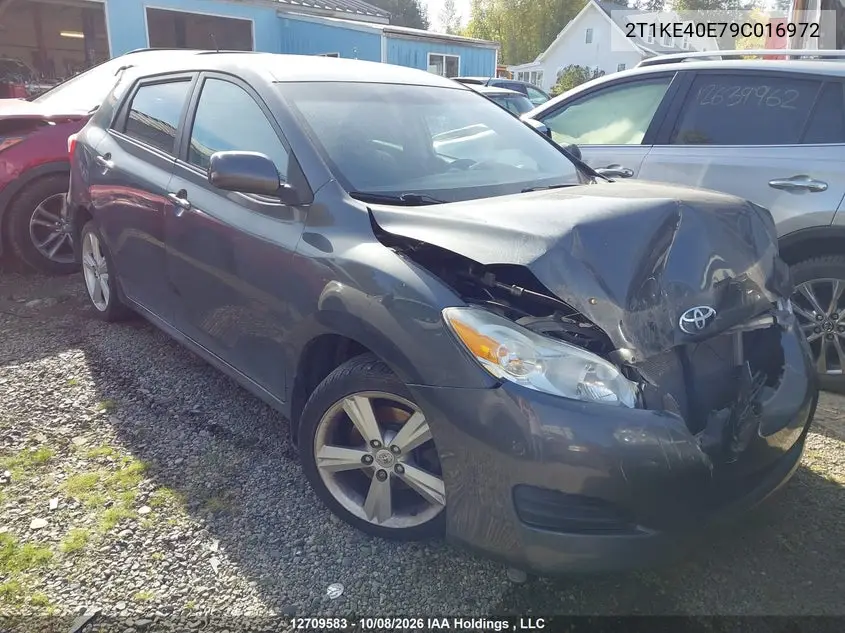 TOYOTA MATRIX 2009, VIN 2T1KE40E79C016972