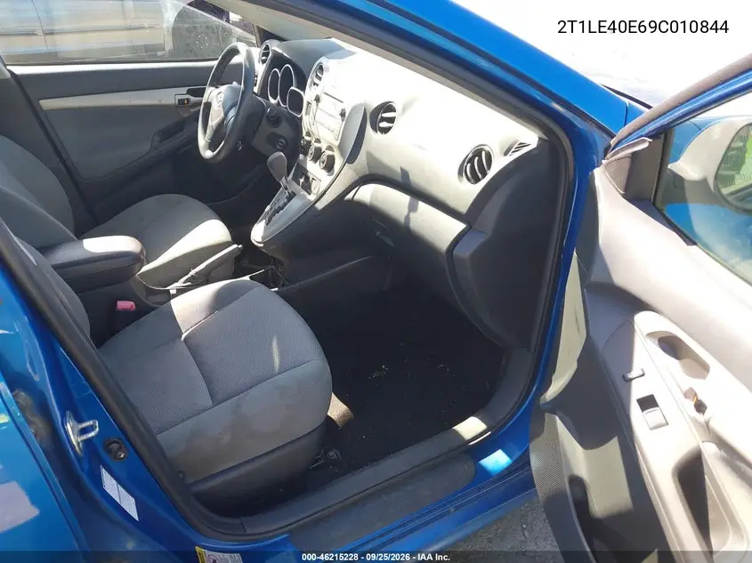 2009 TOYOTA MATRIX VIN 2T1LE40E69C010844 — фото 5
