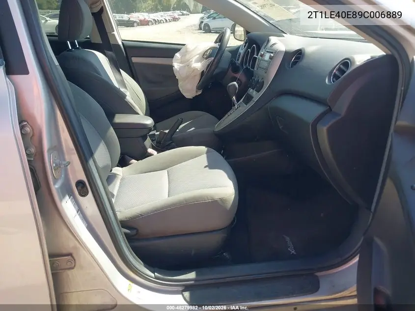 2009 TOYOTA MATRIX VIN 2T1LE40E89C006889 — фото 5
