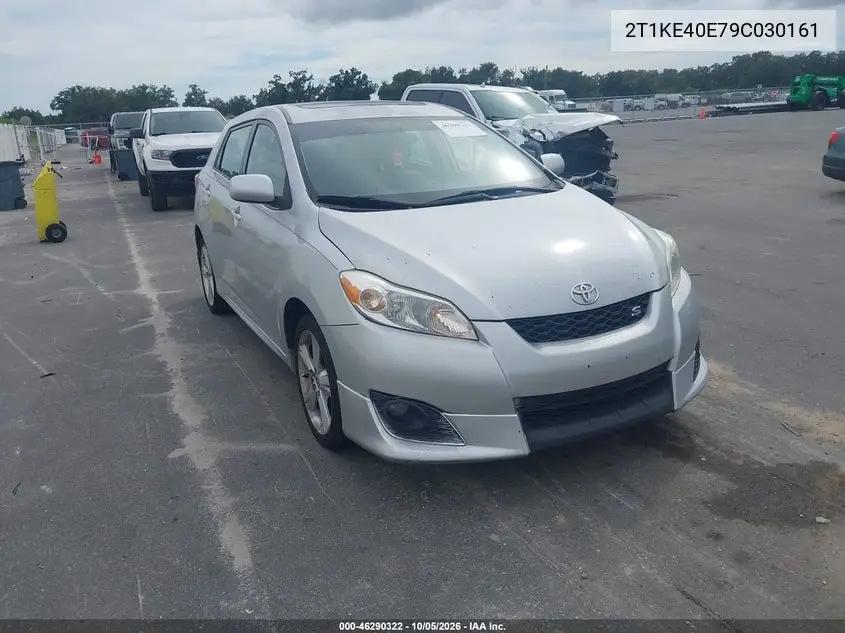 TOYOTA MATRIX 2009, VIN 2T1KE40E79C030161