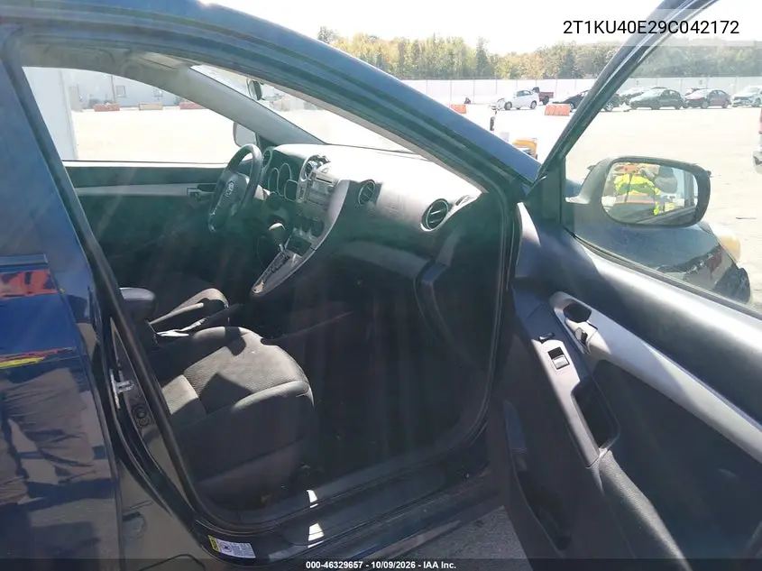 2009 TOYOTA MATRIX VIN 2T1KU40E29C042172 — фото 5