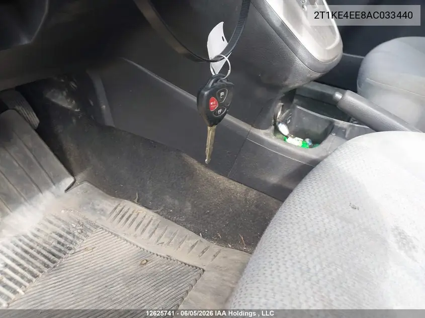 2010 TOYOTA MATRIX VIN 2T1KE4EE8AC033440 — фото 10