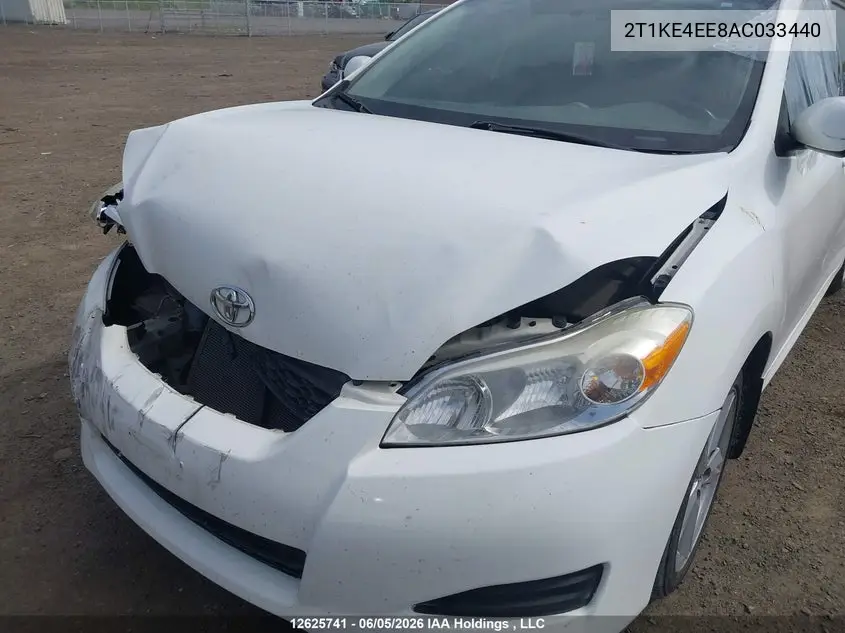 2010 TOYOTA MATRIX VIN 2T1KE4EE8AC033440 — фото 6
