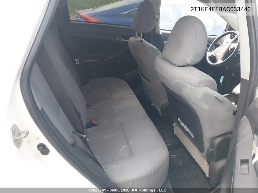 2010 TOYOTA MATRIX VIN 2T1KE4EE8AC033440 — фото 8