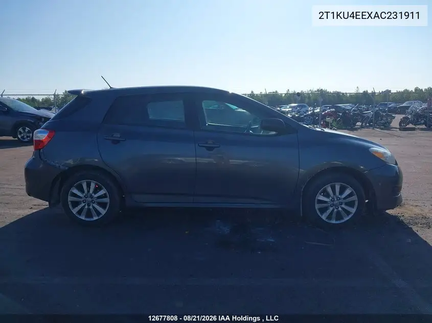2010 TOYOTA MATRIX VIN 2T1KU4EEXAC231911 — фото 13
