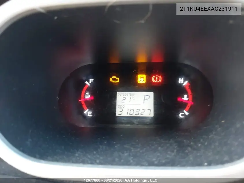 2010 TOYOTA MATRIX VIN 2T1KU4EEXAC231911 — фото 15