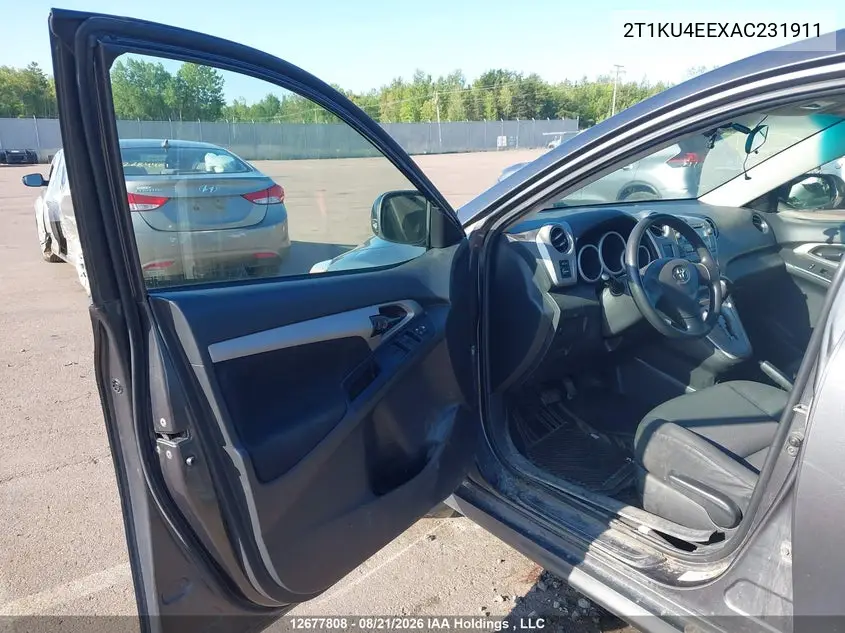 2010 TOYOTA MATRIX VIN 2T1KU4EEXAC231911 — фото 18