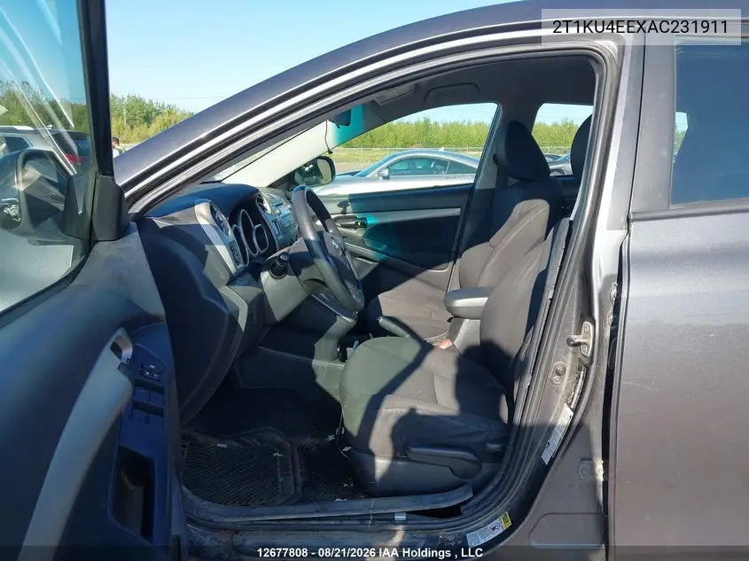 2010 TOYOTA MATRIX VIN 2T1KU4EEXAC231911 — фото 19
